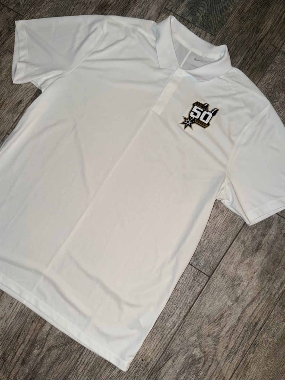 Nike Spurs 50th Anniversary Dri-FIT Polo Men’s L